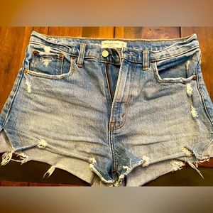 Abercrombie and Fitch High Rise Mom Shorts